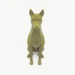 Basenji 3D Seated - Imagem 2