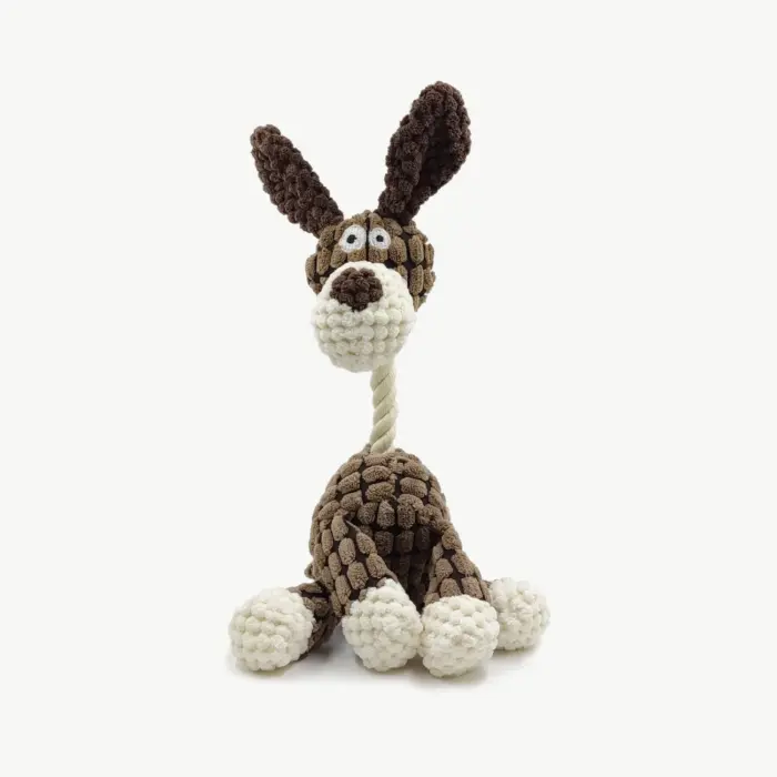 Brinquedo Pelúcia Cachorro de Corda - Imagem 1