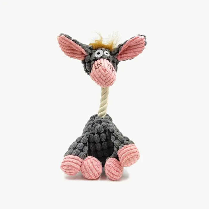 Brinquedo Pelúcia Cavalo de Corda - Imagem 1