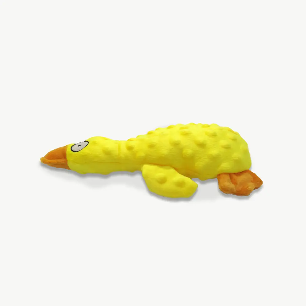 brinquedo-para-cachorros_pato_amarelo_p2 Brinquedo Pelúcia Pet Pato Amarelo - Imagem 3