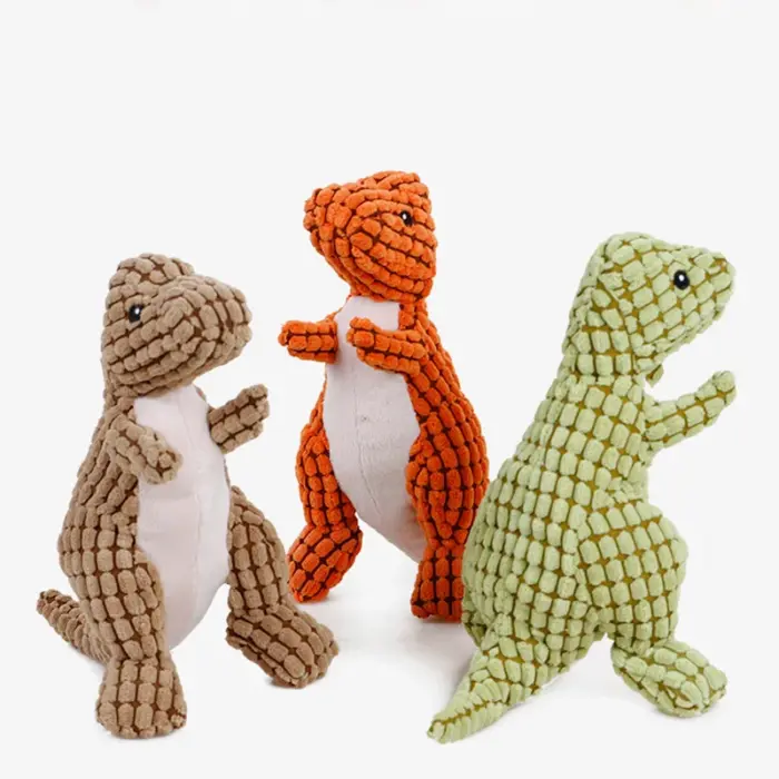 Brinquedo Pelúcia Pet Dinossauro - Imagem 1