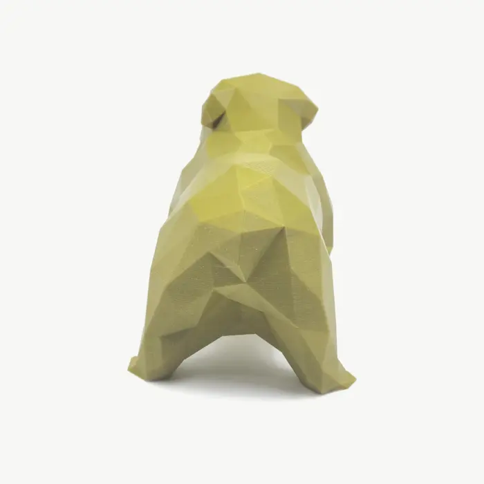 Buldogue Inglês 3D Standing - Imagem 3