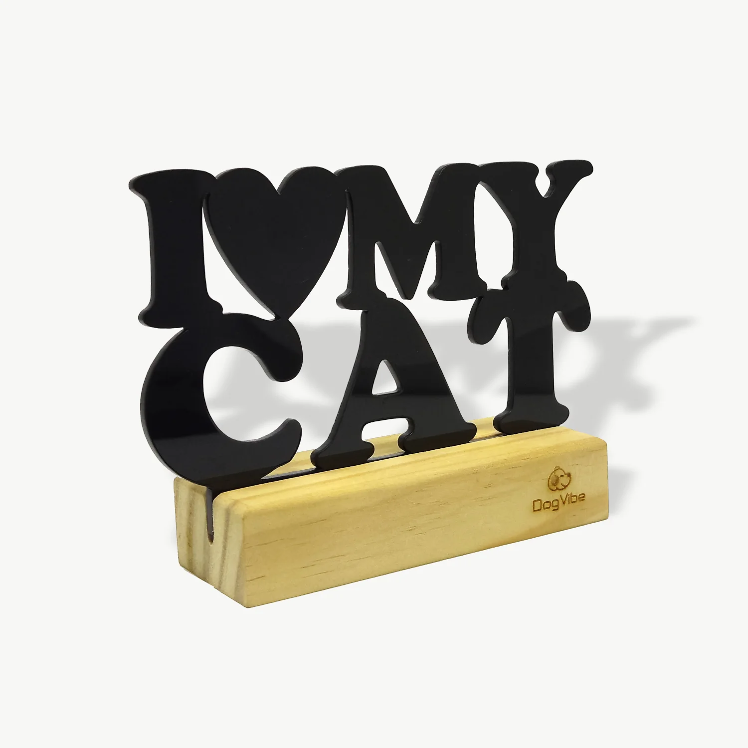 enfeite_pet-dog_vibe-ilove_mycat_p2.webp Enfeite Decorativo I Love My Cat - Imagem 2