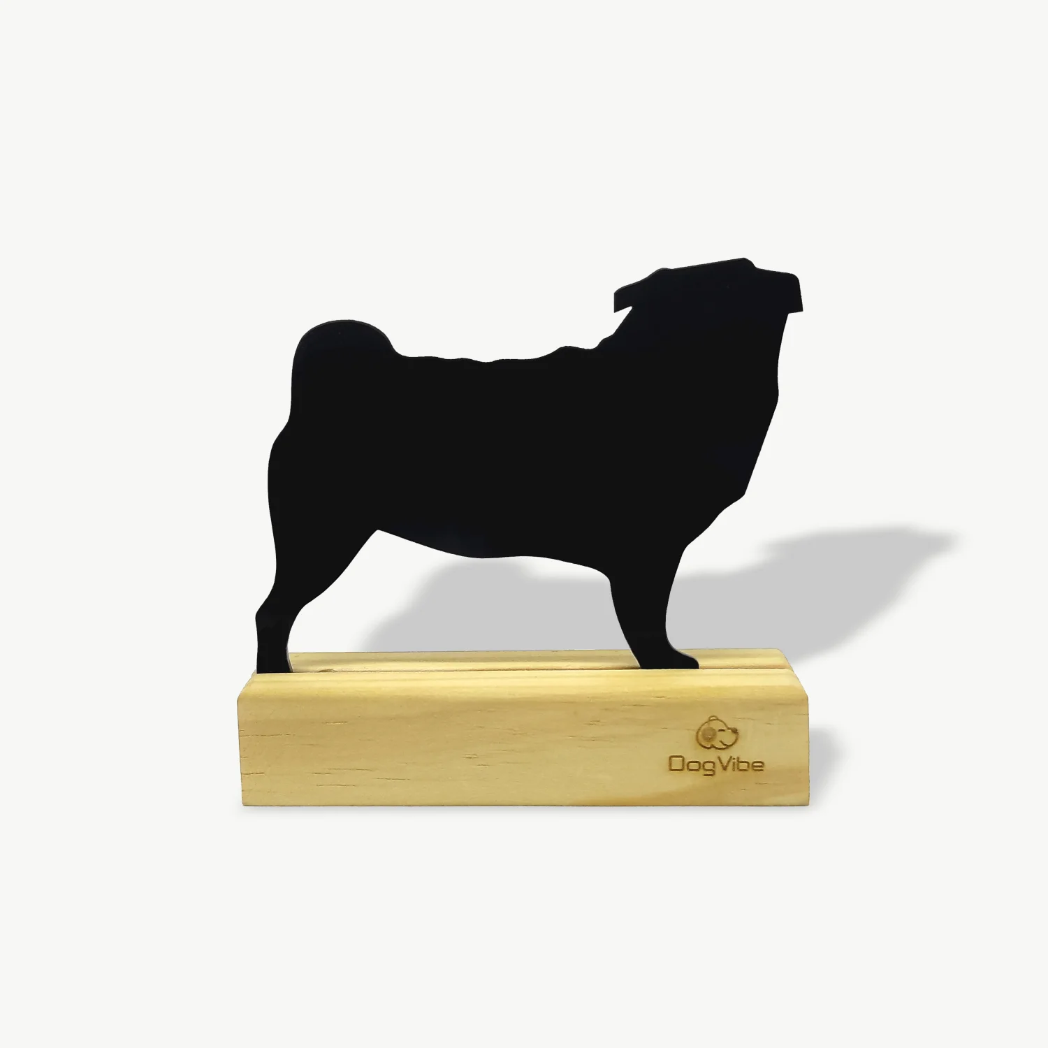 enfeite_pet-dog_vibe-pug.webp Enfeite Decorativo Pug Miniatura - Imagem 1