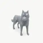 Husky 3D Standing