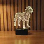 Luminária LED 3D Beagle