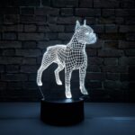Luminária LED 3D Boxer