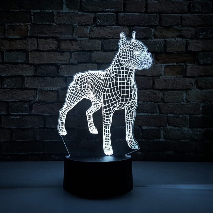 Luminária LED 3D Boxer - Imagem 1