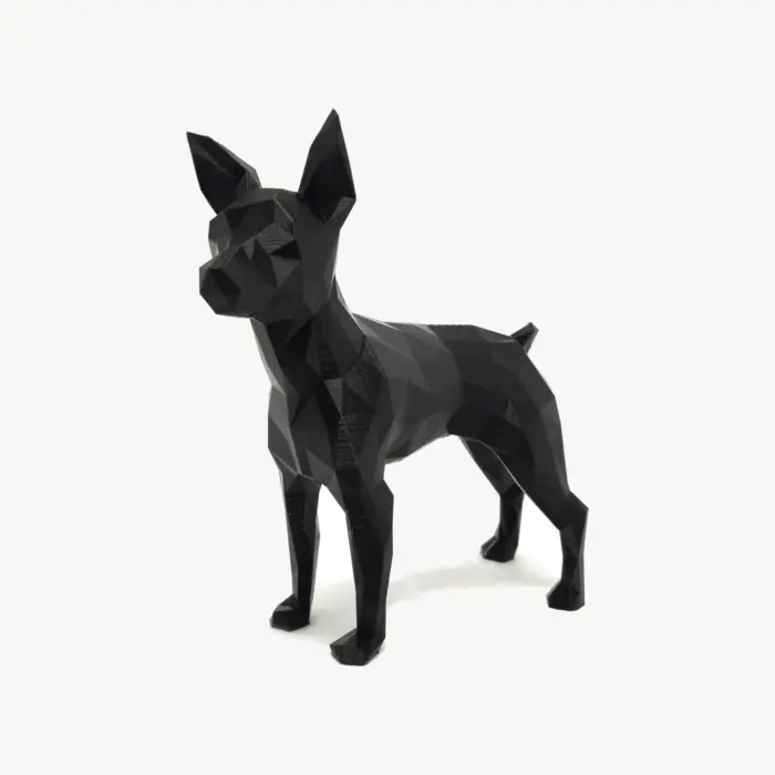 Pinscher 3D Standing - Imagem 1