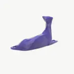 Whippet 3D Lying - Imagem 3