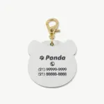Tag de Identificação Panda - Imagem 2