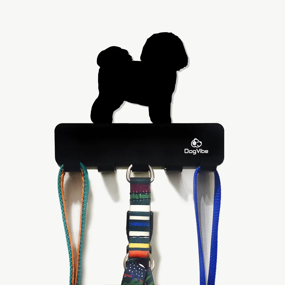 porta coleiras e guias bichon Porta Coleiras e Guias Bichon Frisé - Imagem 1