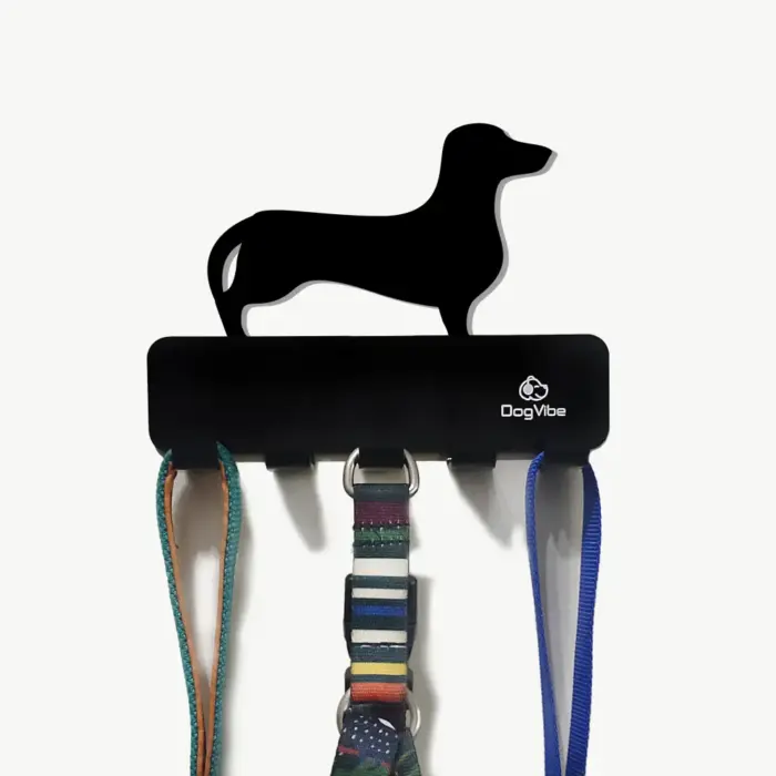 Porta Coleiras e Guias Dachshund - Imagem 1