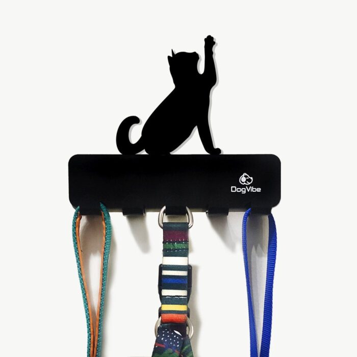 Porta Coleiras e Guias Gato - Imagem 1