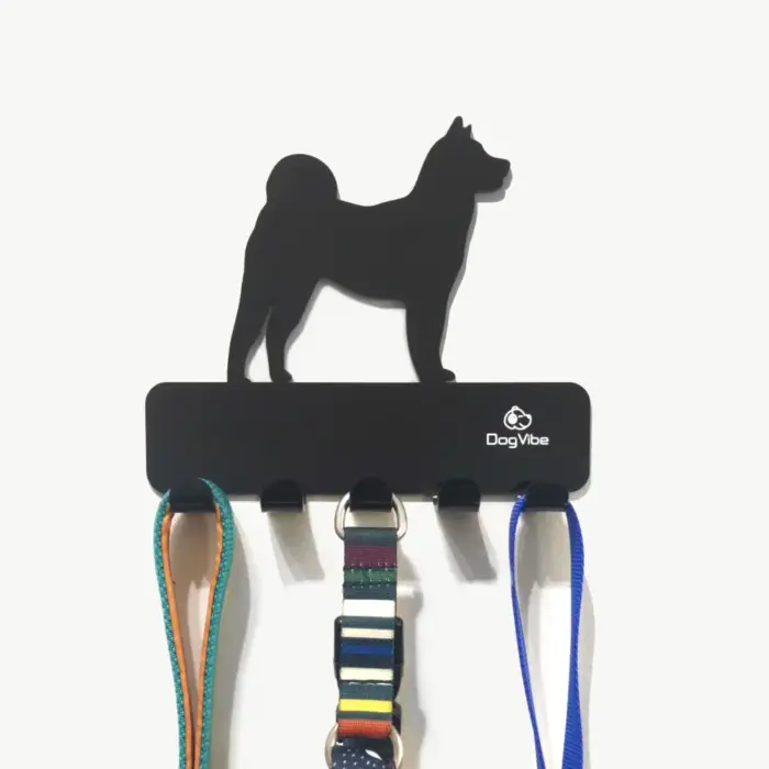 Porta Coleiras e Guias Akita Inu - Imagem 1