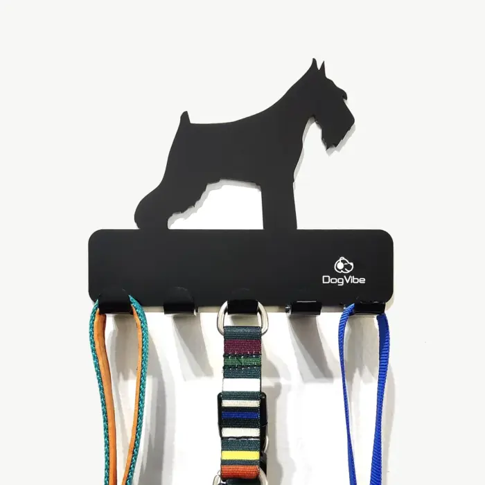 Porta Coleiras e Guias Schnauzer - Imagem 1