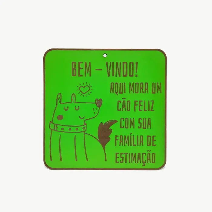 Quadrinho Cão Feliz - Imagem 1