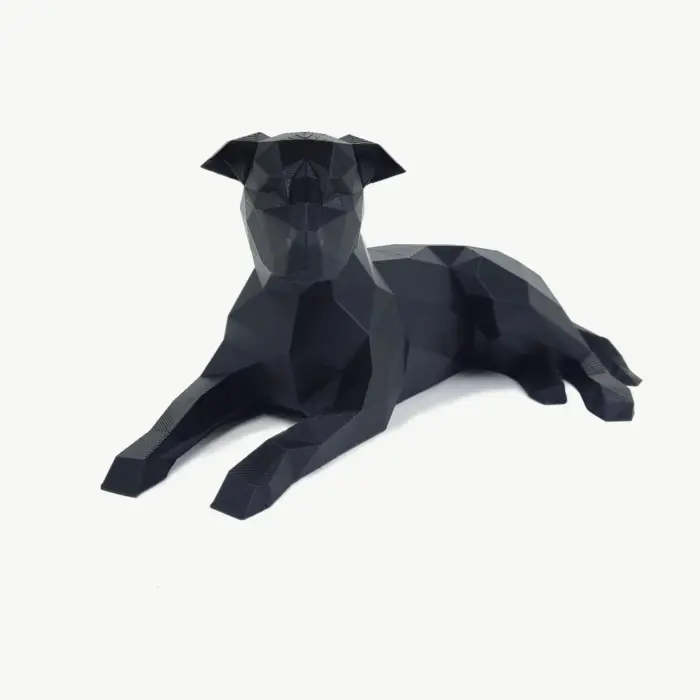 Staffordshire Terrier 3D Lying - Imagem 1