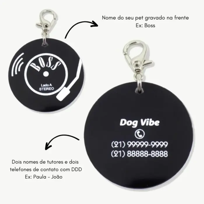 Tag de Identificação Vinil - Imagem 2