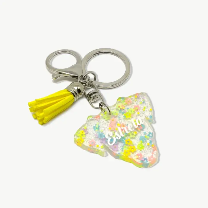 Chaveiro Personalizado Florzinha - Imagem 1
