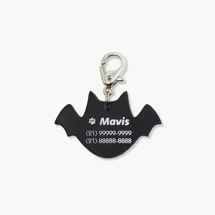 Tag de Identificação Morcego - Imagem 2