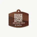 Tag de Identificação com QR Code Barril - Petscan - Imagem 2