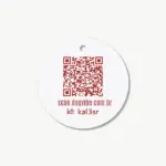 Tag de Identificação com QR Code Bola de Beisebol - Petscan - Imagem 2