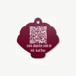Tag de Identificação com QR Code Concha - Petscan - Imagem 2