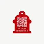 Tag de Identificação com QR Code Hidrante- Petscan - Imagem 2
