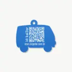 Tag de Identificação com QR Code Kombi - Petscan - Imagem 2