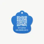 Tag de Identificação com QR Code Patinha - Petscan - Imagem 2