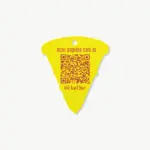 Tag de Identificação com QR Code Pizza - Petscan - Imagem 2