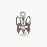 Tag de Identificação Boston Terrier
