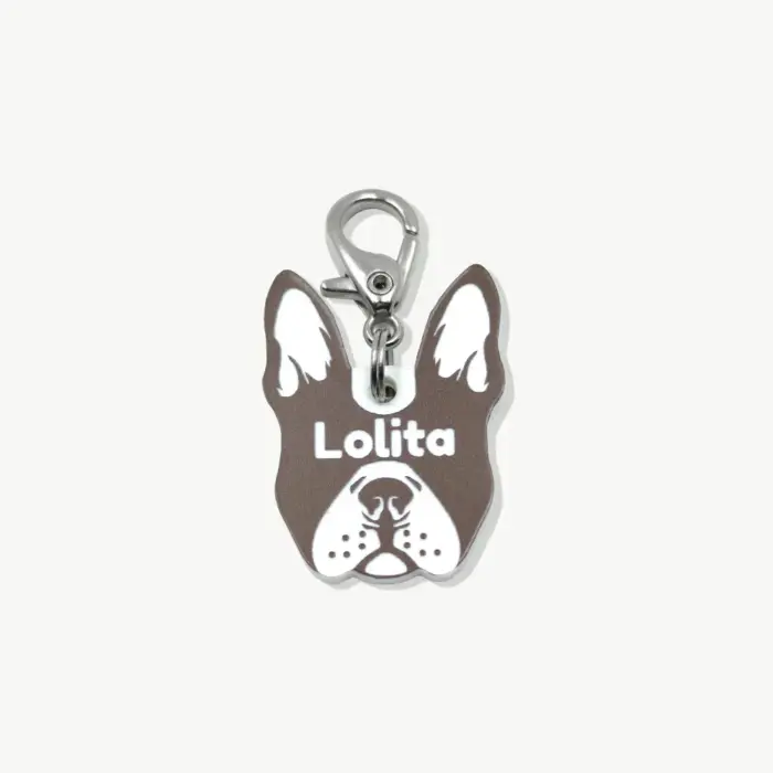 Tag de Identificação Boston Terrier - Imagem 1