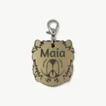 Tag de Identificação Chow-Chow