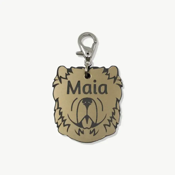 Tag de Identificação Chow-Chow - Imagem 1