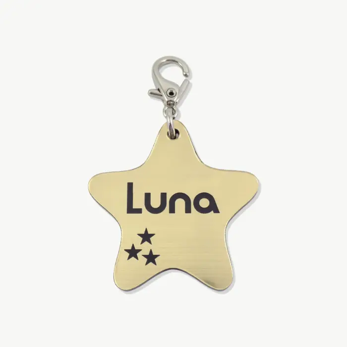 Tag de Identificação Estrela - Imagem 1