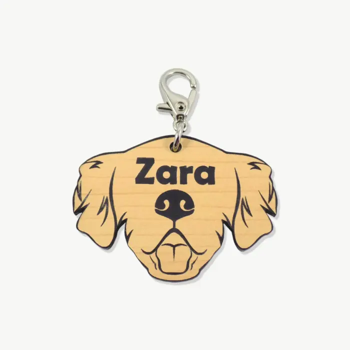 Tag de Identificação Golden Retriever - Imagem 1