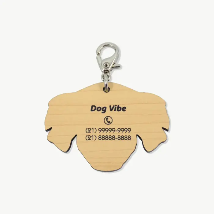 Tag de Identificação Golden Retriever - Imagem 2