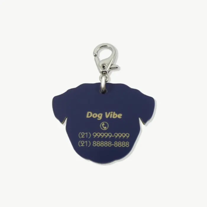 Tag de Identificação Pug - Imagem 2