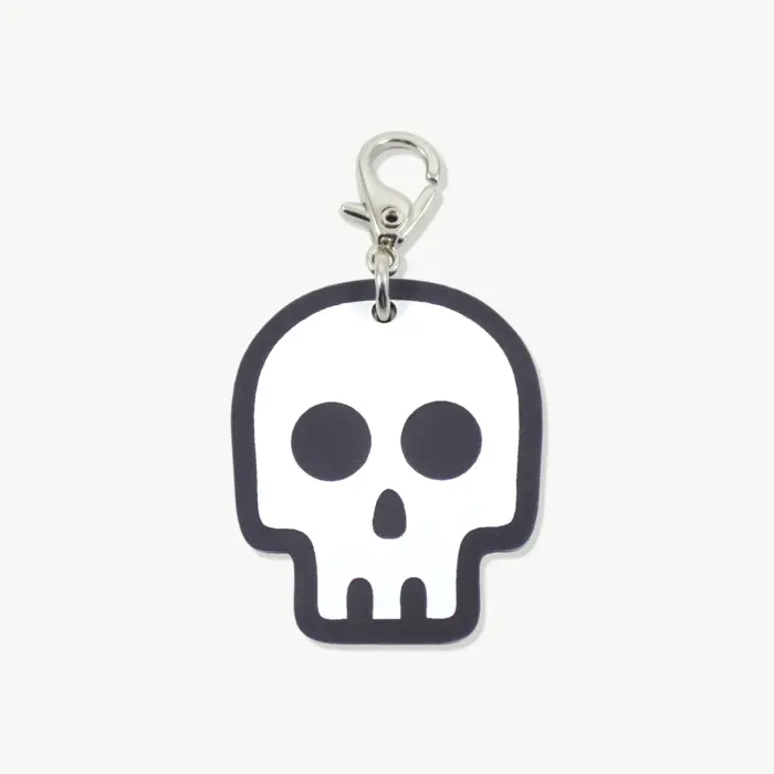 Tag de Identificação Skull - Imagem 1