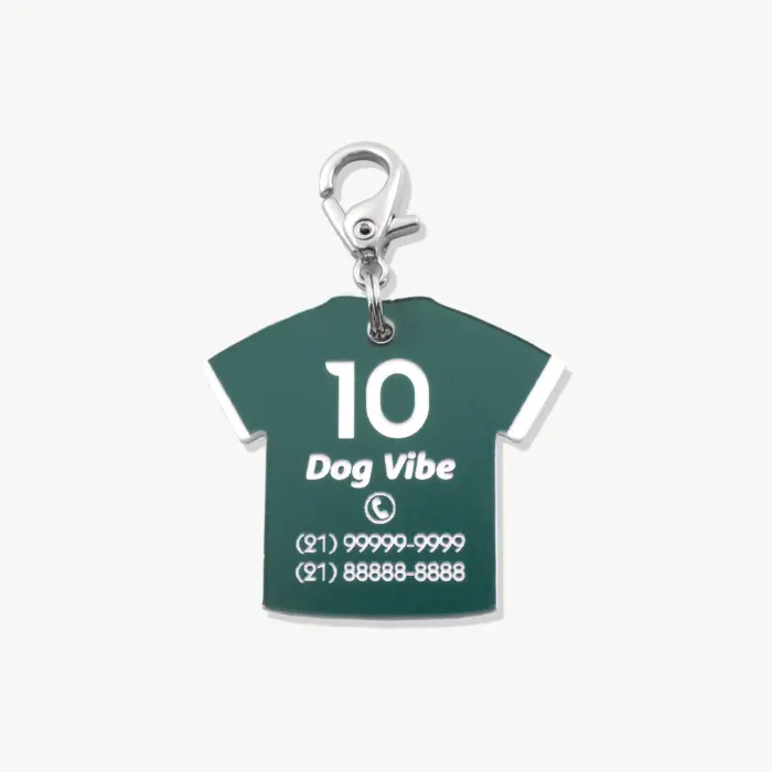 Tag de Identificação Camisa de Futebol Lisa - Imagem 2