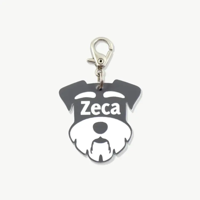 Tag de Identificação Schnauzer - Imagem 1