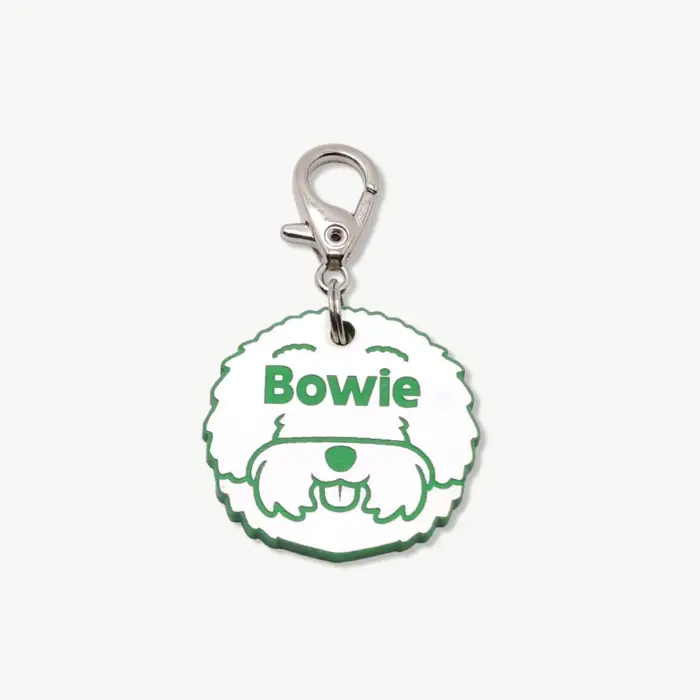 Tag de Identificação Bichon Frisé - Imagem 1