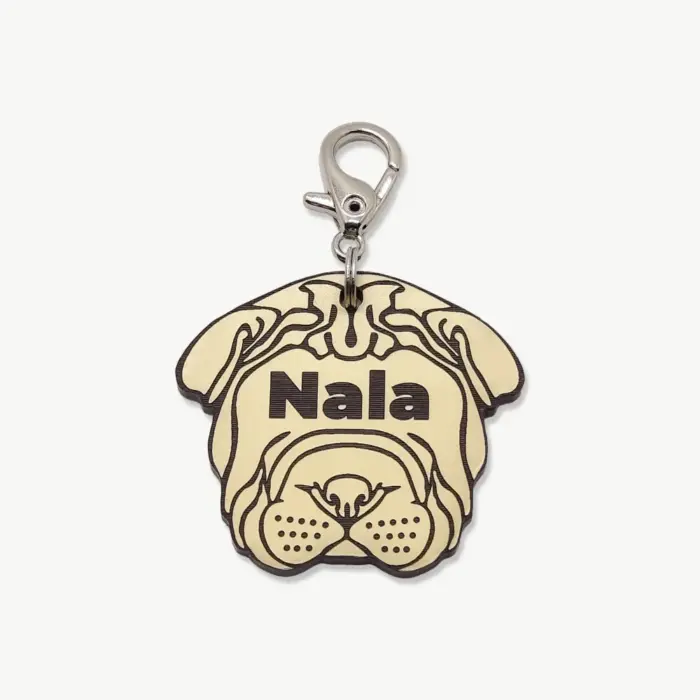 Tag de Identificação Shar-Pei - Imagem 1