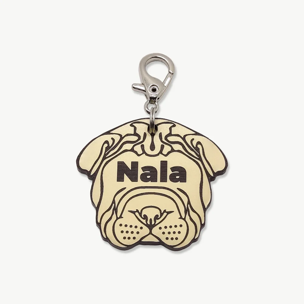 tag_de_identificacao_pet_dog_vibe_sharpei_.webp Tag de Identificação Shar-Pei - Imagem 1