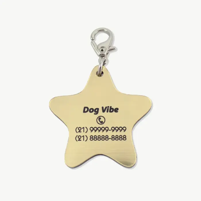 Tag de Identificação Estrela - Imagem 2
