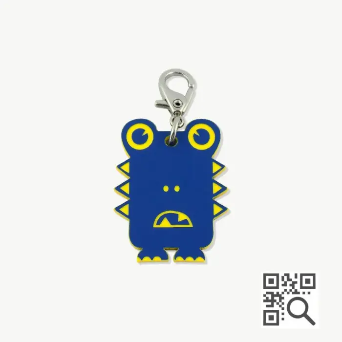 Tag de Identificação com QR Code Alfredo - Petscan - Imagem 1