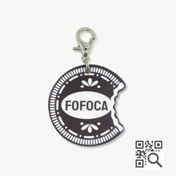 Tag de Identificação com QR Code Biscoito - Petscan - Imagem 1