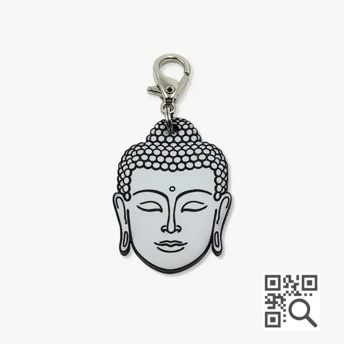 Tag de Identificação com QR Code Buda - Petscan - Imagem 1